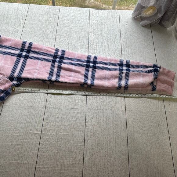 Fashion Nova Pink Plaid PJ Romper 1X NWT - Picture 8 of 13